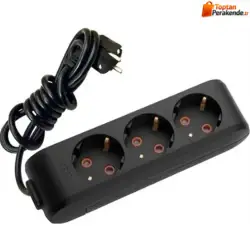 Viko Multi-Let Üçlü Grup Priz Topraklı 3 Metre Siyah (Çocuk Korumalı) 90133303